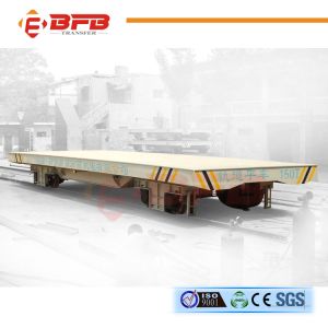 150T Rail Transfer Cart With Large Table Low Voltage Customized Color / Size