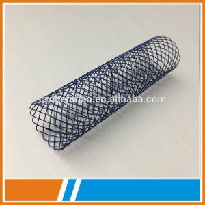 Disposable metallic covered trachea bronchus stent with Nitinol wire