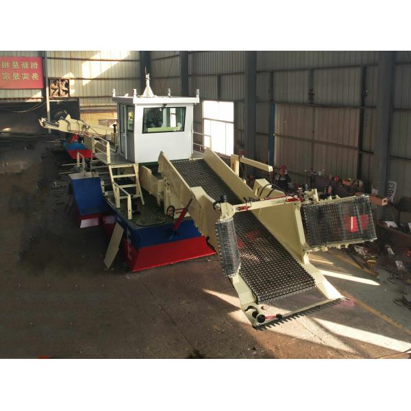 High Performance Small River Cleaning Boat Wheel Driven
