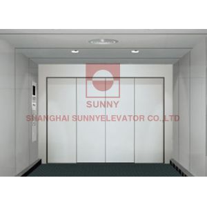 Gearless Traction Freight Elevator Permanent Magnet Synchronous Machine Room