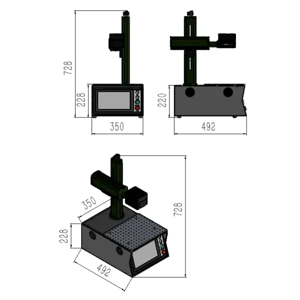 2025 New Present Durable Industrial Laser Marking Facility