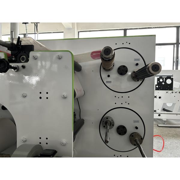 Semi Automatic 2 Color Flexo Label Printing Machine 320mm 80m / minute