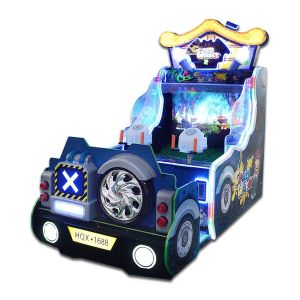 Crazy Water Shooter Game Redemption Arcade Machines W2500*D1220*H2100