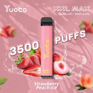 Wholesale Yuoto New Release XXL Max 3500 Puffs Electric Hookah Vape Pod Factory Directly Blueberry ice from china suppliers