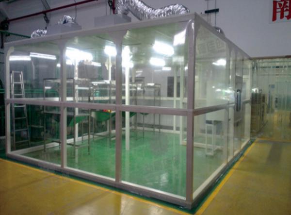 Quality Customized High Efficiency  ISO6 Modular Cleanroom With Laminar Air Flow For Laboratory for sale