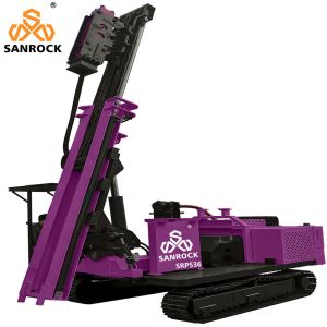 Screw Pile Driver Photovoltaic Solar Pile Driving Rig Hydraulic Vibration Piling