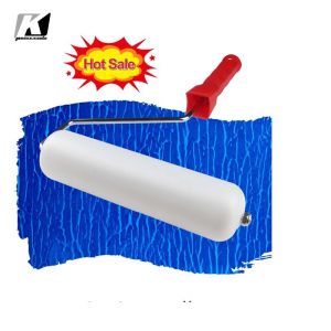 White Stencil Pattern Texture Roller Multifunctional Portable