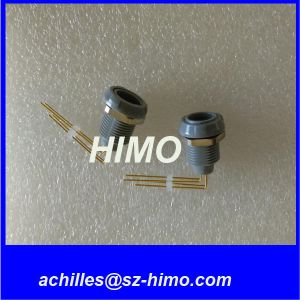 promotion model 90 degree PCB pin 2 pin lemo panel mount connector solder