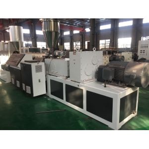 Full Automatic Plastic Profile Extrusion Machine PVC Edge Banding