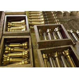 Low Pressure DTH Drilling Tools CIR90 SPM90 DTH Hammer Bit CE Certification