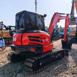 6ton Used Kubora Kx165 Digging Excavator 5540kg Small Tracked Kubota