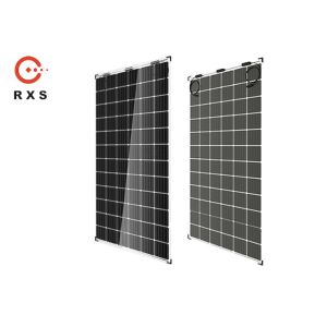 Safe Dual Glass Solar Panels , Monocrystalline Standard Solar Panel 385W /