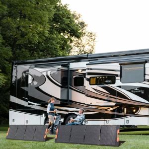 300W Portable Folding Solar Panels with 36V Working Voltage and 3 Year Warranty