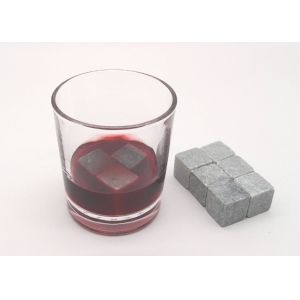 9pcs Soapstone Whiskey Ice Stones Drinks Cooler Cubes Whiskey Scotch Rocks With