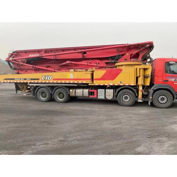 60m Sy Beton Pump Volvo Chassis 6 Boom Section Pumping Truck Mounted Used Concrete Pump Factory Price