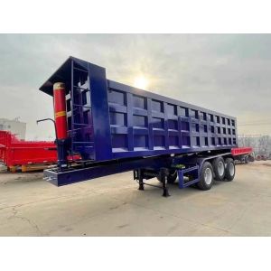 Wholesale Customization Heavy Mechanical Suspension Dump Trailer for 80ton Ore Transportation from china suppliers