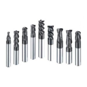 Professional HRC60 Tungsten Carbide End Mill For Processing Carbon Steel