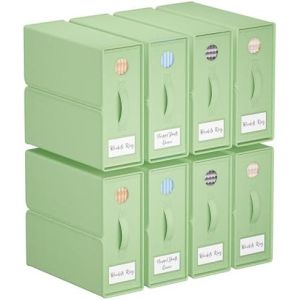 Sheet Organizers And Storage, 4-Pack, Queen/King Size (Grey), Bed Sheet