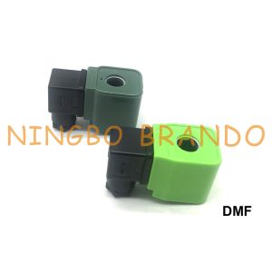 24VDC 220VAC Green Solenoid Coil For New SBFEC DMF Series Diaphragm Pulse Valve