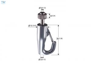 Wholesale Safety Self - Gripping Hook Zinc Alloy Adjustable Cable Gripper Hanger from china suppliers