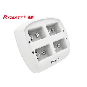 RYDBATT 4 Slot 6F22 Li Ion Battery Charger / Li Ion LED Smart 9v Lithium Ion