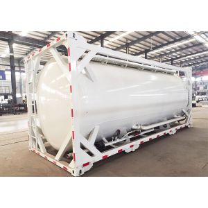20FT Bulk Tank Container 22CBM Cement Tank Container With Fluidization