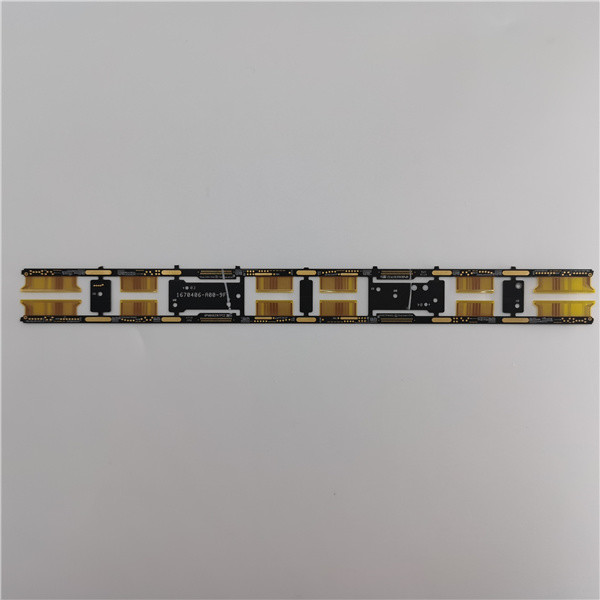 2 layer rigid flex pcb board with connector Sidekey for mobile phones WP27D