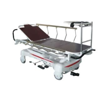 X - Ray Hydraulic Rise And Fall Stretcher Cart , Ambulance Trolley CE Certificat