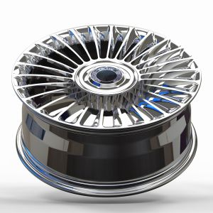 Custom forged wheels 22 23 24 inch rims polished chrome wheel for Mercedes GLS