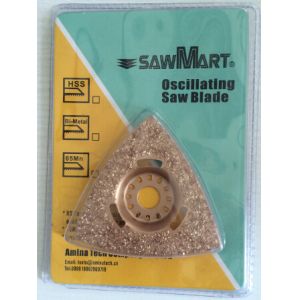 China 3-1/8 Triangular Carbide Rasp Multi Tool Blades Oscillating Saw on sale