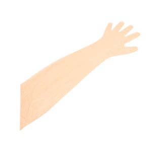 7g Food Handling FDA Disposable Shoulder Length Gloves With Elastic
