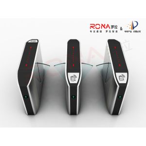 Electronic Flap Turnstile Barrier Gate Anti Pinch Function Flexible Access