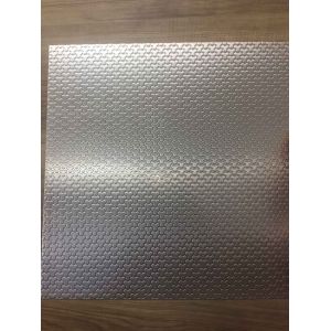 UAE Dubai Abu Dhabi construction material embossed stainless steel sheet for