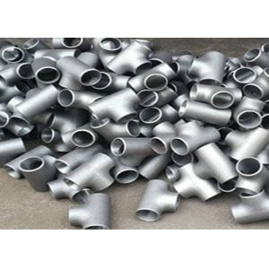 Welded Strength Stainless Steel Tee Piece Branch Good Formability Temperature