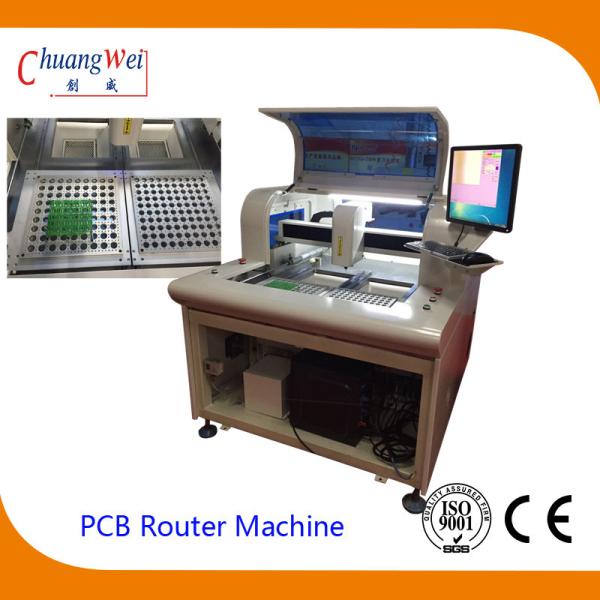 Quality PCB Printed Circuit Board Router With 2 Way Sliding Working Exchanger for sale