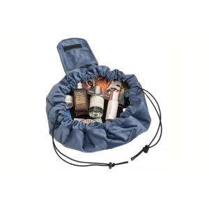 Velvet Portable Makeup Drawstring Bag Recycled Multi Function