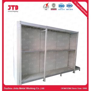 China 1.8m Heavy Duty Warehouse Shelving BV White 3 Tier Shelf on sale