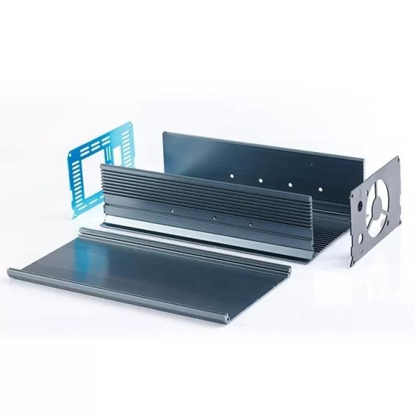 Steel Aluminum Precision Sheet Metal Fabrication Parts Bending Stamping Anodizing