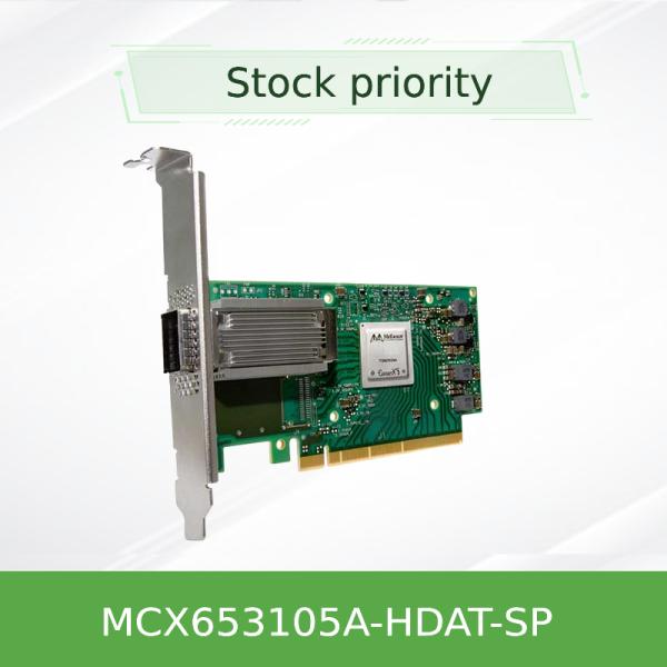 Quality Mellanox ConnectX-6 MCX653105A-HDAT-SP VPI Single Port HDR 200Gb/s InfiniBand & Ethernet Adapter Card, PCIe 3.0/4.0 x16 for sale