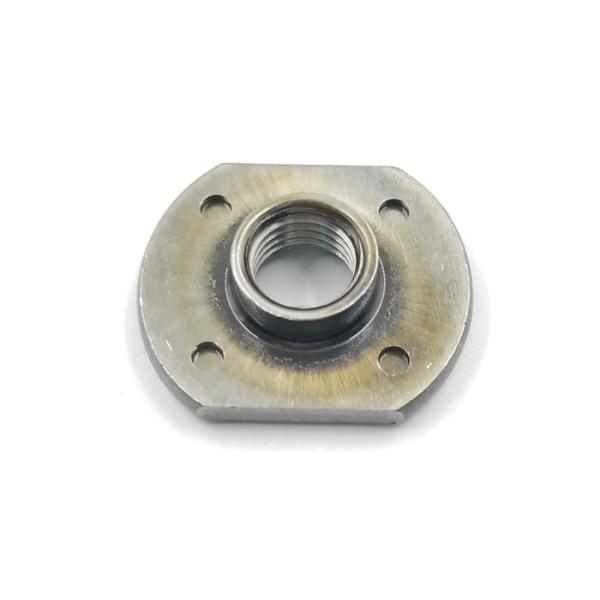 Plain Mild Steel T Weld Nuts with 4 Projection Points M6-M12 for Vehicles