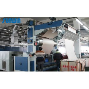 50HZ Textile Coating Hot Air Stenter Machine Tenter Frame Fabric Coating Machine