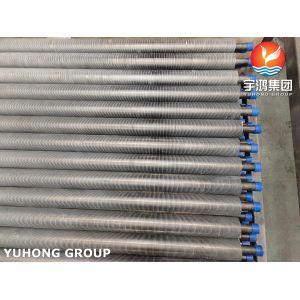 Extruded Fin Tube ASTM A179 Carbon Steel With Al1060 For Condenser NDT Available