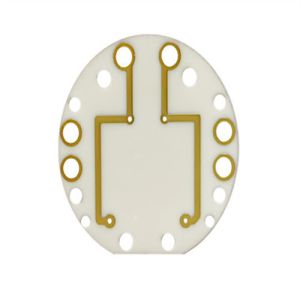 Wholesale ENlG Aluminum Nitride Multilayer Ceramic PCB High Insulation 1.0mm from china suppliers