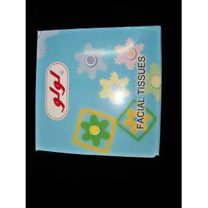 Eco Friendly Healthy 80 sheet Cube Box Facial Tissue , 18x20cm 14gsm