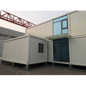 18sqm Luxury Container House , Hurricane Resistant Fireproof Smart Prefab Homes