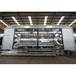 HDPE PP PE Double Wall Corrugated Pipe Extrusion Line Drain Pipe Production