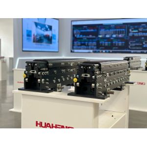 1450 X 1550 X 1650MM Pallet Telescopic Fork Double Motor Double Deep Position