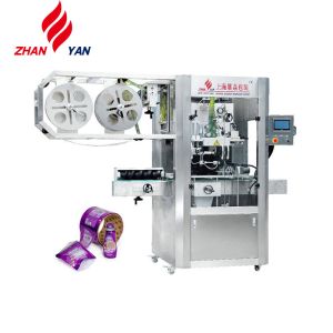 High Capacity Plastic Drinking Bottle Shrink Labeling Machine