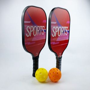 Light Weight Pickleball Racket Carbon Skin Custom Pickleball Paddle