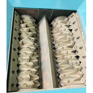 Multifunctional Double Hob Shredder for Recycling Waste Mulch Film and Old